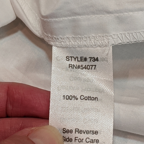 CAbi Button Up Fitted Dress Shirt Size Size Small - Picture 4 of 9